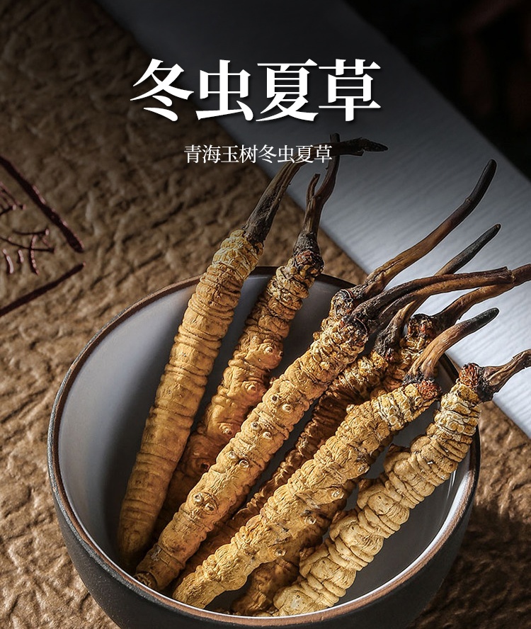 【养生滋补正当时】青海玉树冬虫夏草 2条*20管