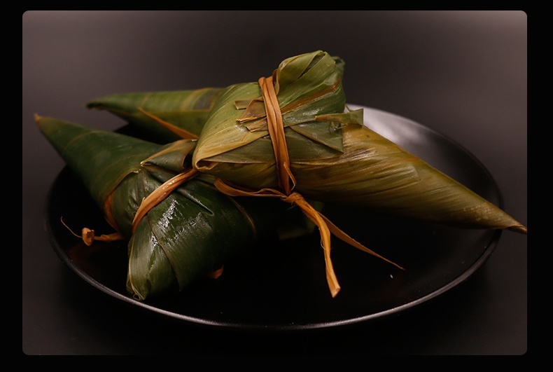 【美味健康】吊角楼湘西特产腊肉粽400克*4袋