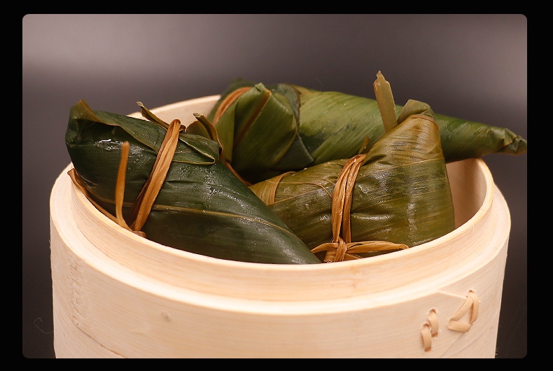 【美味健康】吊角楼湘西特产腊肉粽400克*4袋