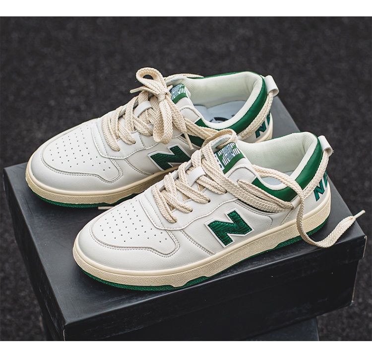 春秋新百伦酷跑男女n字男女款运动鞋nb307白蓝35