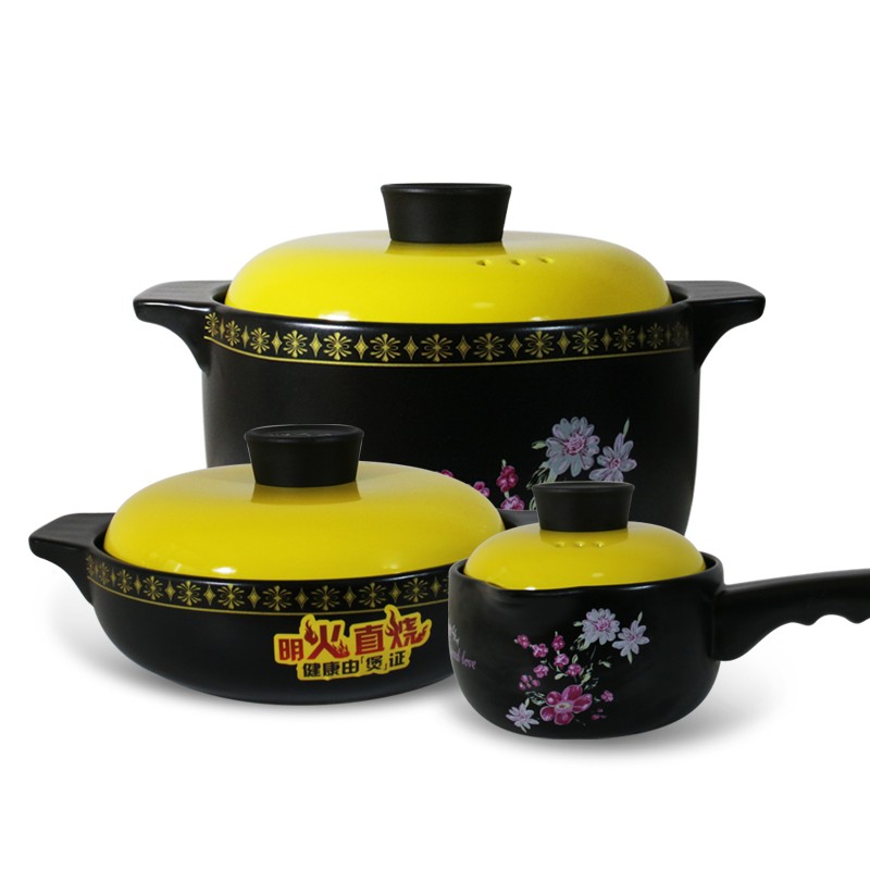 厨夫人明火耐高温多功能陶瓷养生锅组合