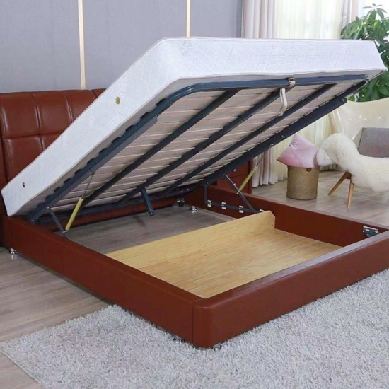 艾柏雅居健康多功能储物皮床1.5m